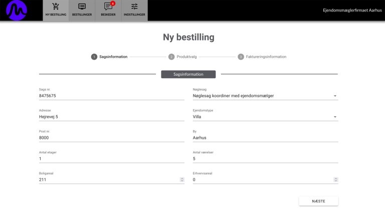 Mock-up af Magna Multis system